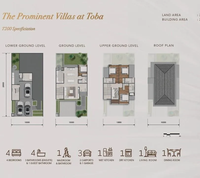Tipe 200 – Toba Lake Villas – Asya Jakarta (2)
